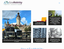 Tablet Screenshot of ecomobility.org